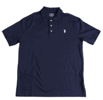full view of the banner of truth polo shirt