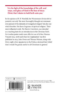 The Shorter Catechism Explained from Scripture by Thomas Vincent
