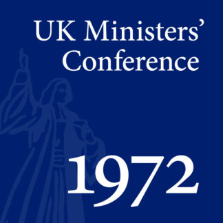 1972 UK Ministers’ Conference - Full Conference